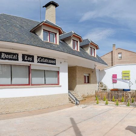 Hostal Los Calatravos Alcañiz Extérieur photo