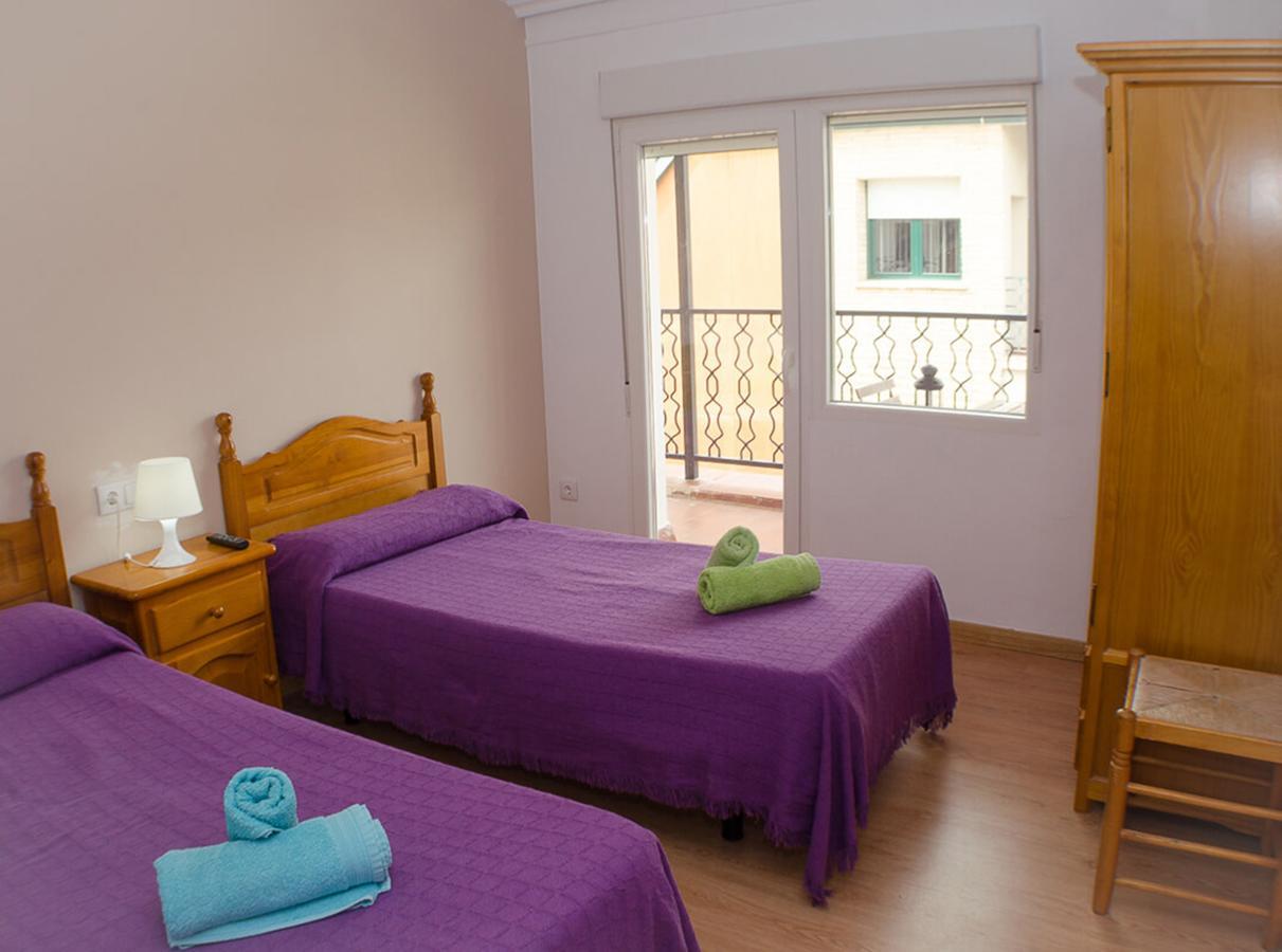 Hostal Los Calatravos Alcañiz Extérieur photo