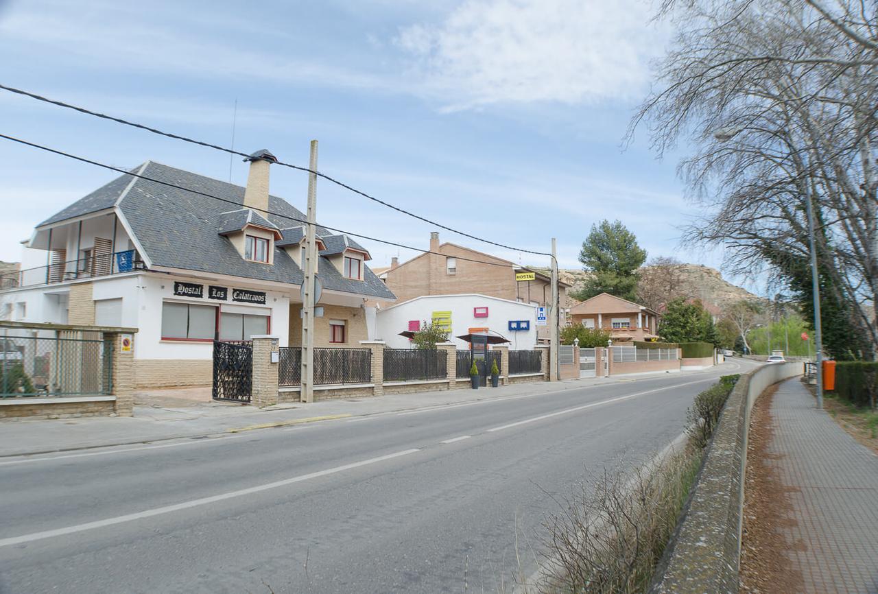 Hostal Los Calatravos Alcañiz Extérieur photo